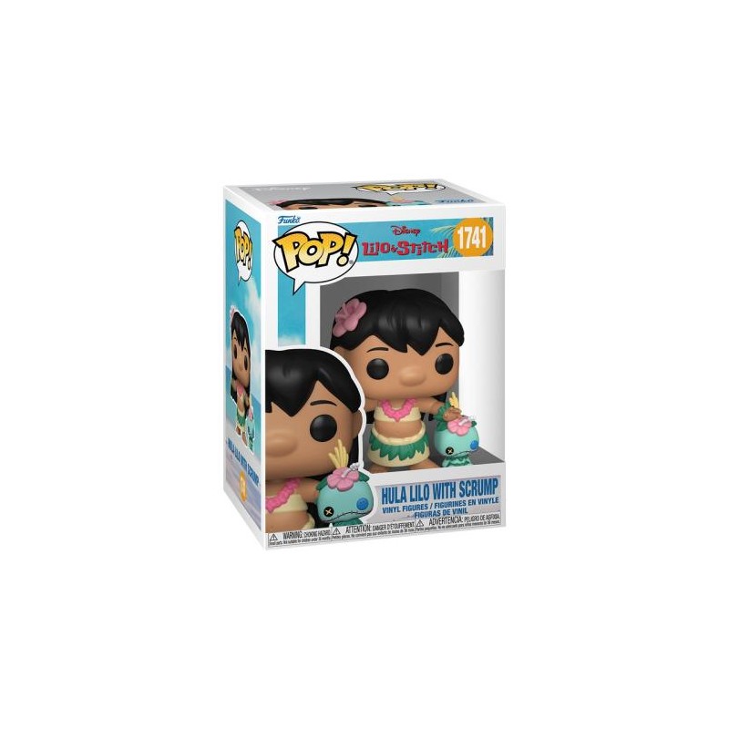 LILO & STITCH - POP Disney N° 1741 - Hula Lilo avec Scrump