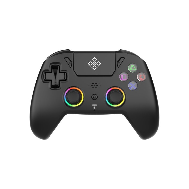 Manette Deltaco Gaming PS5 Pro - Manette sans fil - Effet Hall - RVB - Bluetooth/ 2,4 GHz - PS5