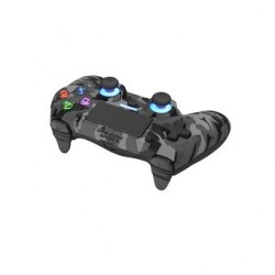 DragonShock - MIZAR+ - Manette sans fil Bluetooth Gris Intégral Camouflage pour PS4, PC et Mobile