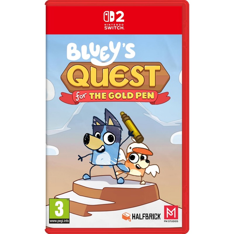 Bluey's Quests for the Gold Pen - Switch 2