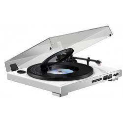 Mixx Analog Plus - Platine Disques Entièrement Automatique - avec Lecteur CD Intégré - Wit