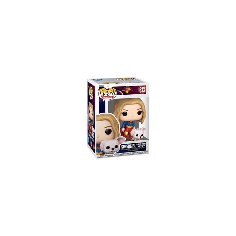 SUPERGIRL - POP & Buddy N° 633 - Supergirl with Puppy Krypto