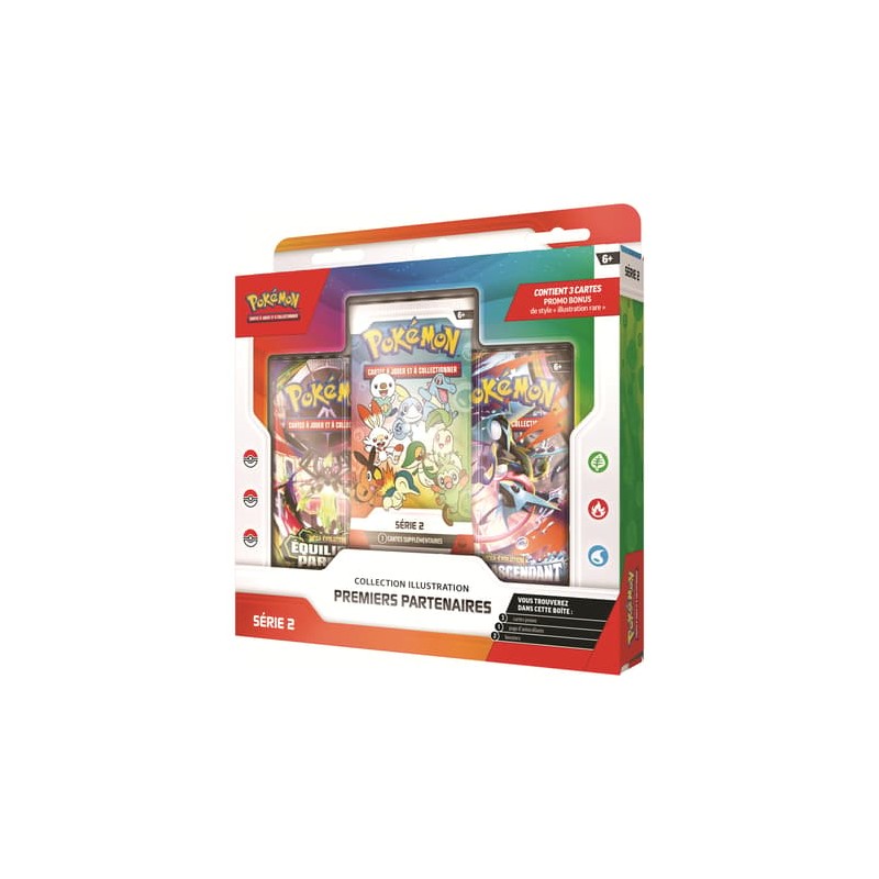Pokémon JCC : Collection Illustration Premiers Partenaires - Série 2 - FR
