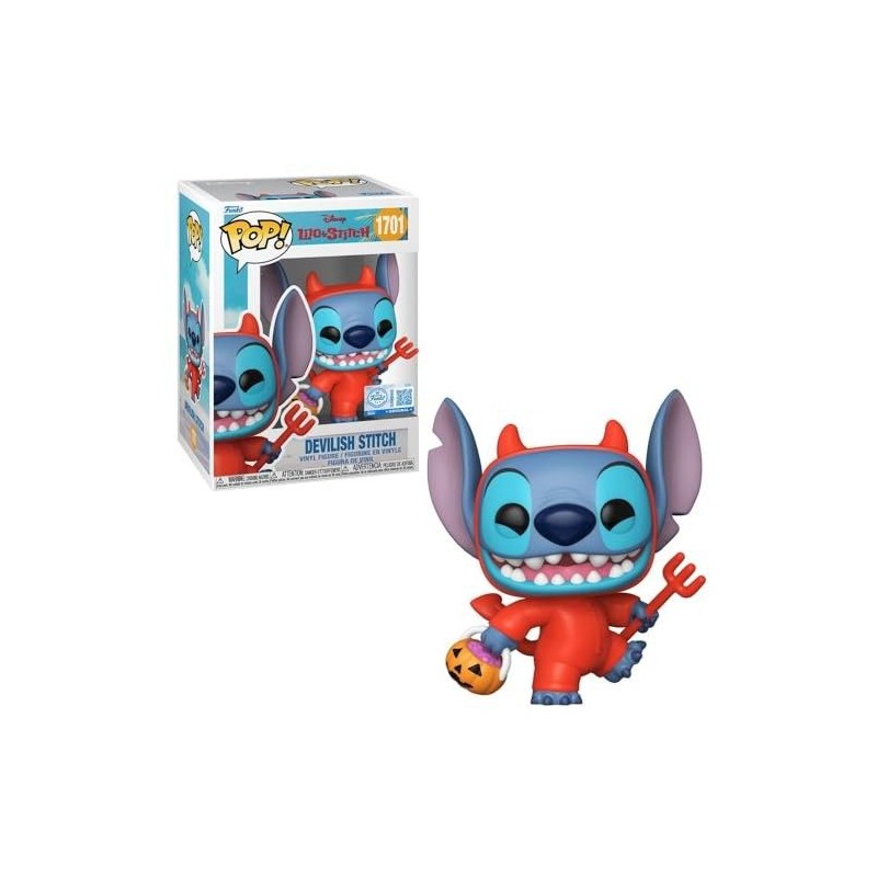 Funko Lilo & Stitch Stitch Diable Pop Figurine