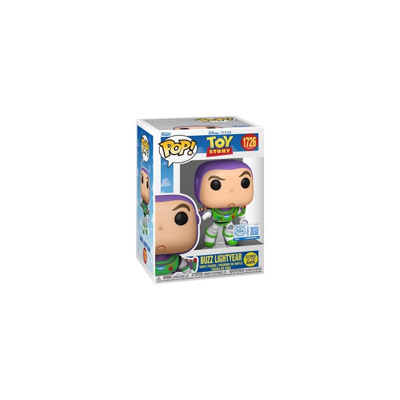 Figurine Funko Pop! N°1726 | Toy Story | Buzz (fluorescent)