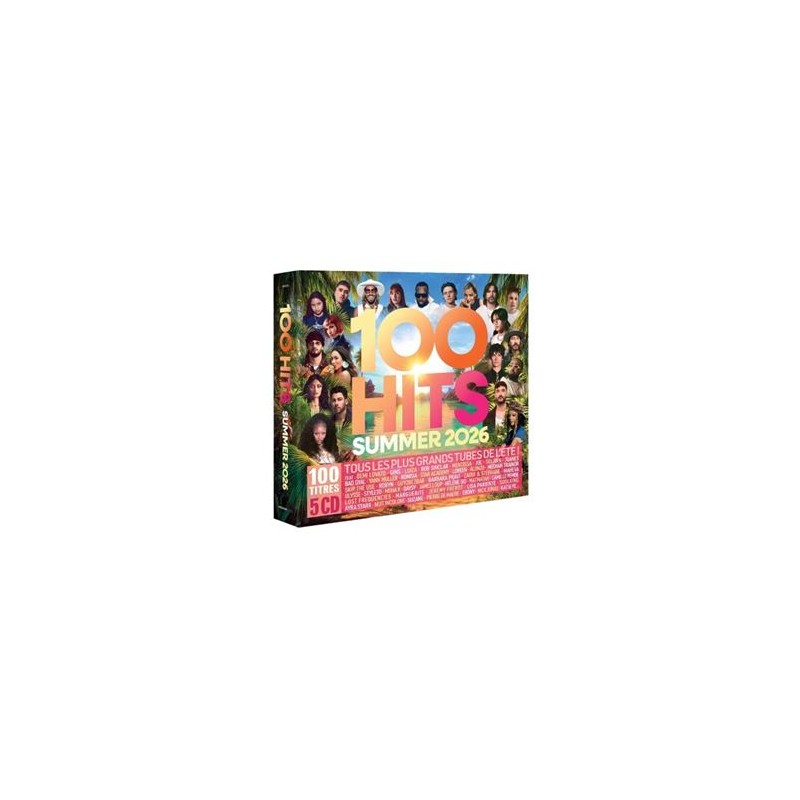 100 Hits Summer 2026 Coffret  CD
