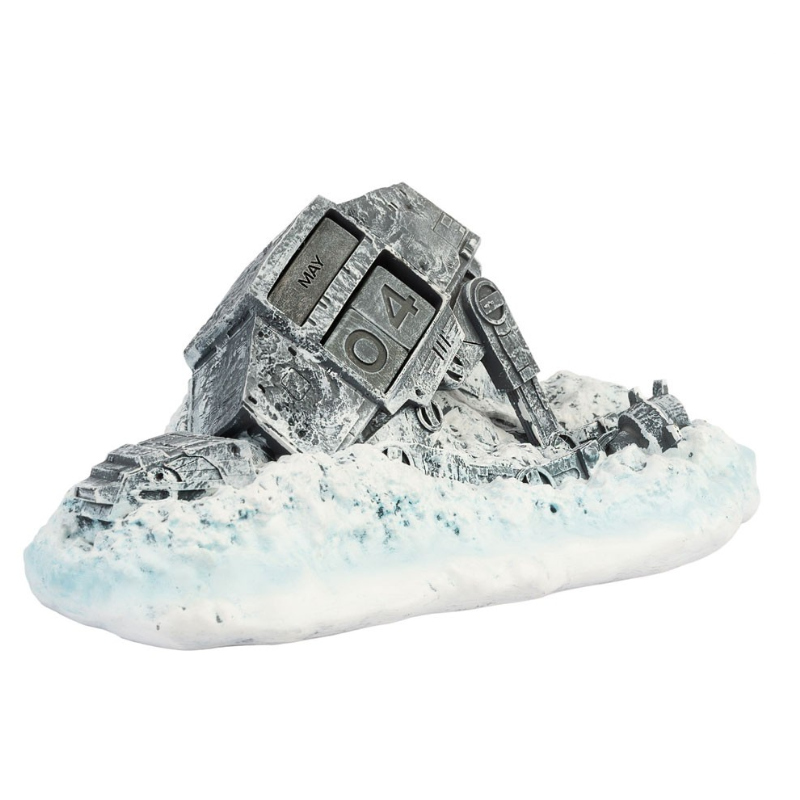 STAR WARS - At-At Down - Calendrier Perpétuel 3D en Résine