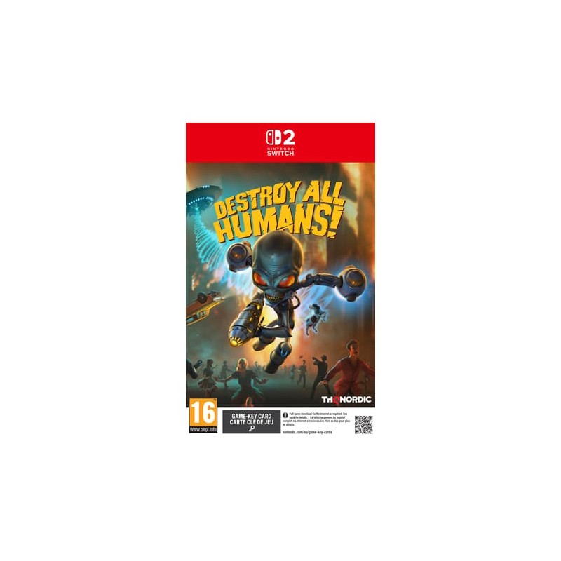 Destroy All Humans! - Game-key Card - Version Nintendo Switch 2
