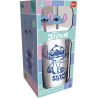STITCH - Pack Verre XXL Premium 480ml + 2 Pailles en Métal