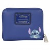 Disney Loungefly Portefeuille Lilo And Stitch Minimal Sitting On Rock With Bird