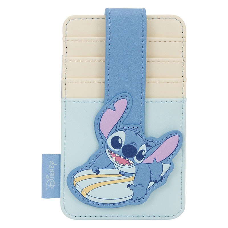 Disney Loungefly Porte Carte Stitch Minmal Summer