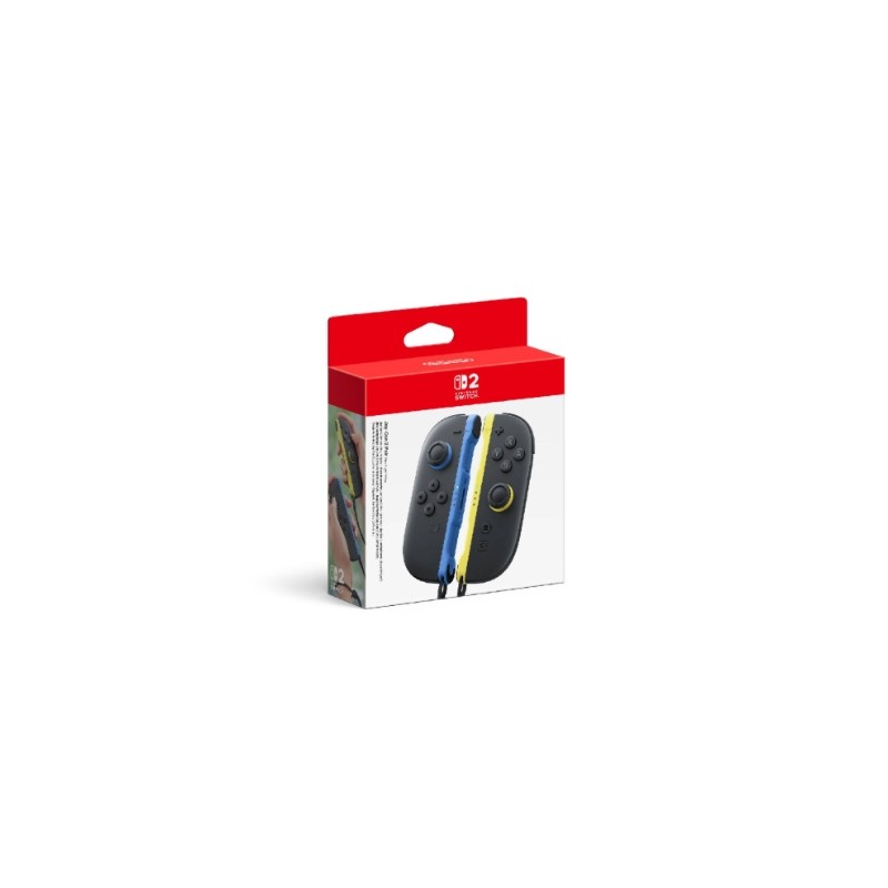 Paire de manettes Joy-Con bleu/jaune clair pour Switch 2 NINTENDO