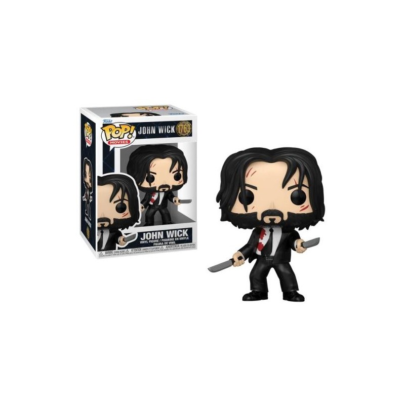 JOHN WICK - POP Movies N° 1763 - John Wick avec couteaux