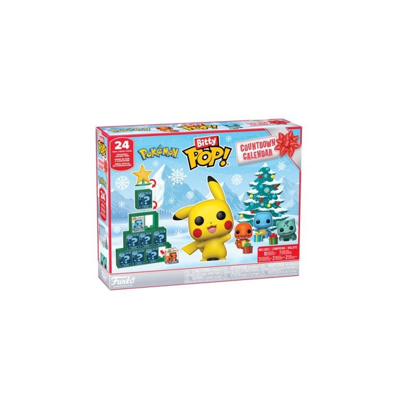 BITTY POP - Pokemon - Calendrier de l'Avent