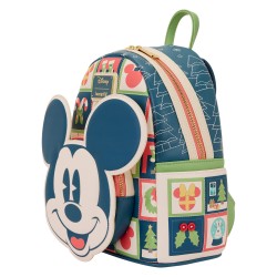 DISNEY - Mickey & Minnie "Holiday" - Mini Sac à Dos LoungeFly