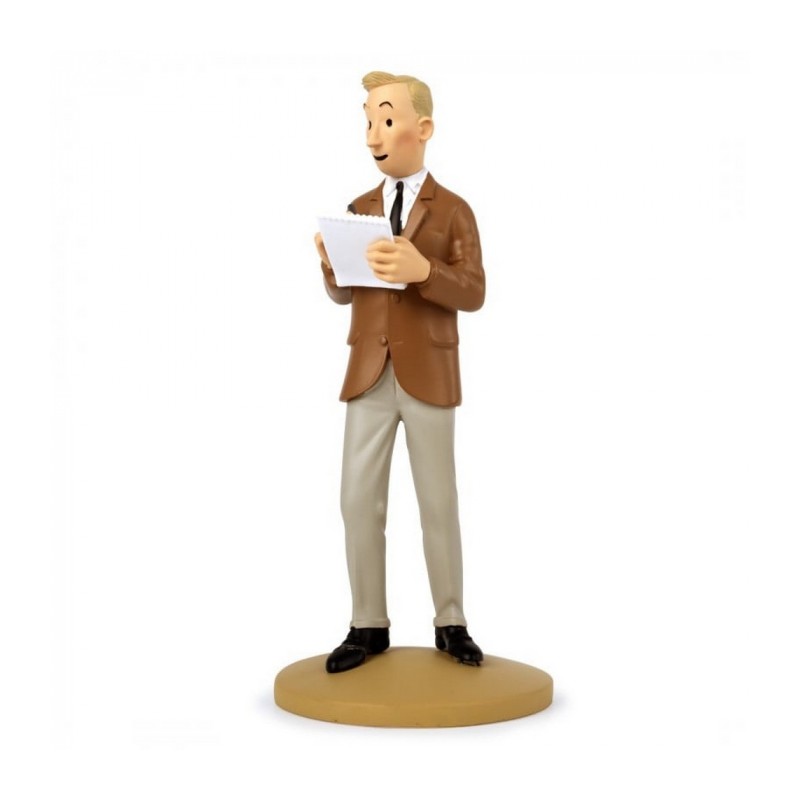 Figurine de collection Tintin, Georges Rémi Hergé 13cm (42204)