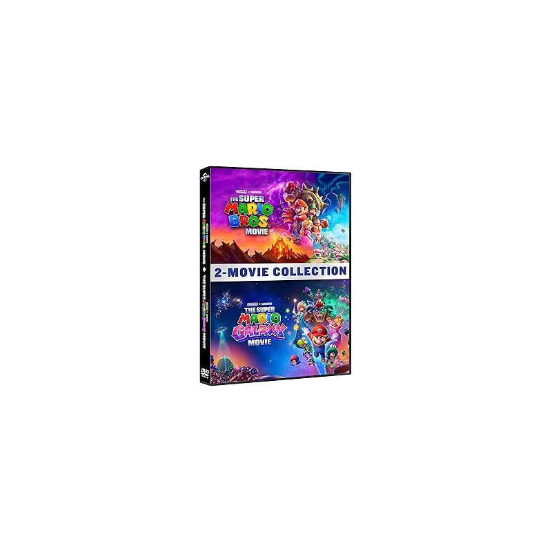 Super Mario Bros. le film + Super Mario Galaxy, le film  DVD