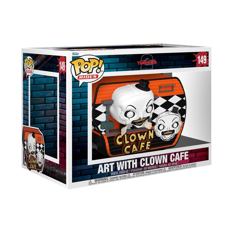 TERRIFIER - POP Ride Super DLX N° 149 - Café avec Art