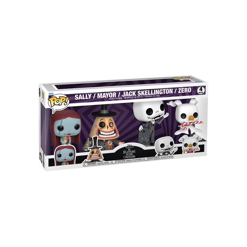 L'ETRANGE NOEL DE MONSIEUR JACK - POP Disney - 4PK