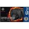 Deltaco - Station d'accueil Dual - Convient aux Manettes Playstation 5