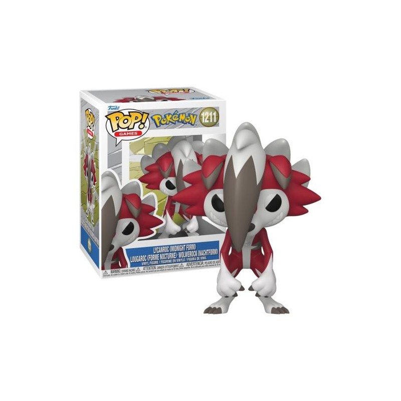 POKEMON - POP Games N° 1211 - Lougaroc (Forme Nocturne)