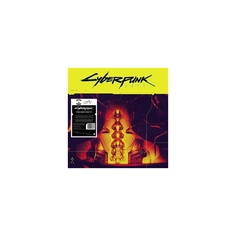 Cyberpunk 2077 Future Sound Of Night City Vinyle Jaune