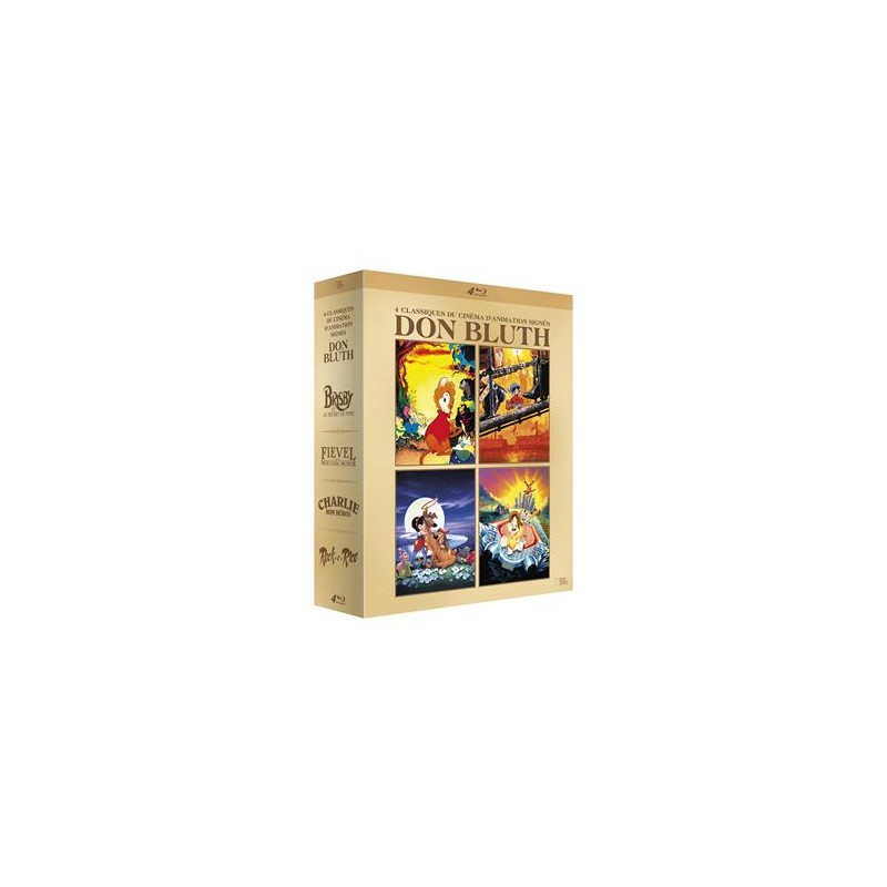 COFFRET DON BLUTH 4 BLU-RAY