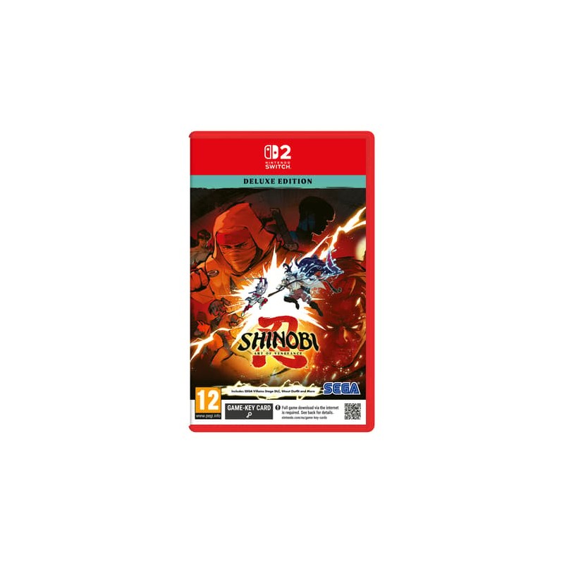 SHINOBI: Art of Vengeance - Deluxe Edition - Game-key Card - Nintendo Switch 2