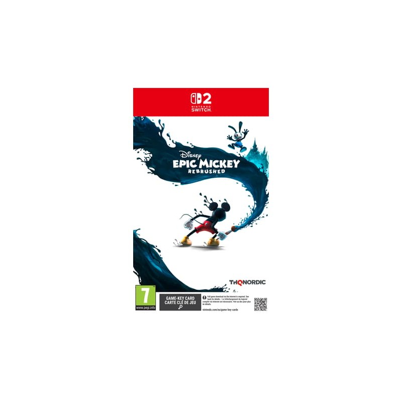 Disney Epic Mickey: Rebrushed - Game-key Card - Nintendo Switch 2