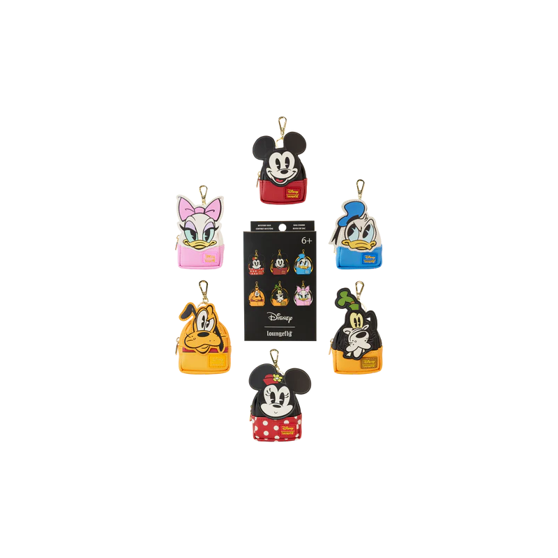 DISNEY - Mickey - Mini Backpack Bag Charm Loungefly Mystery Box