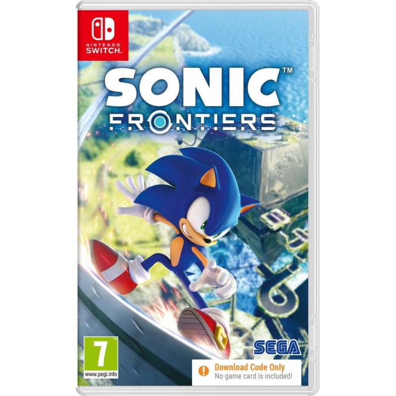 SONIC FRONTIERS SWITCH-- Code in a box