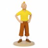 Tintin avec son polo jaune - Collection de figurines en résine - 13 x 6 cm
