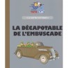 Voiture de collection Tintin, la Ford V8 décapotable marron Nº50 1/24