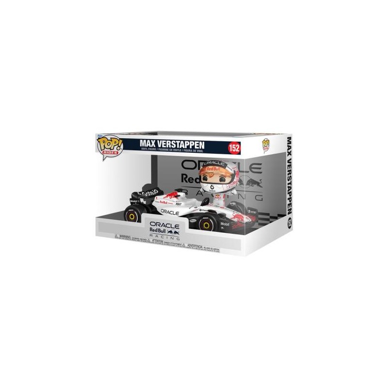 RED BULL - POP Ride Super Deluxe N° 152 - Max Verstappen (Blanc)