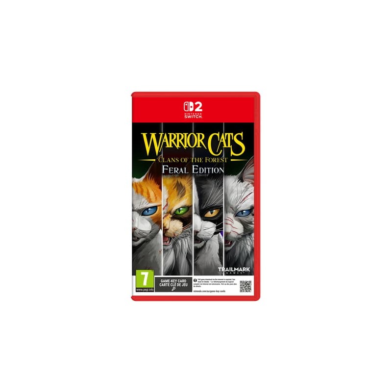 Warrior Cats: Clans of the Forest - Feral Edition - Game-key Card - Nintendo Switch 2