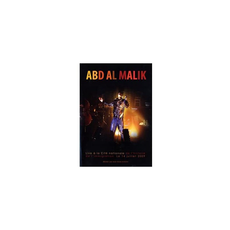 ABD AL MALIK Live a la Cité Nationale de l'Histoire de l'Immigration -DVD