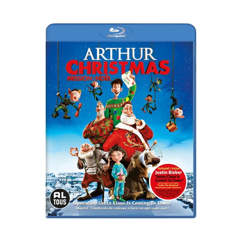 ARTHUR CHRISTMAS MISSION NOEL BLU RAY