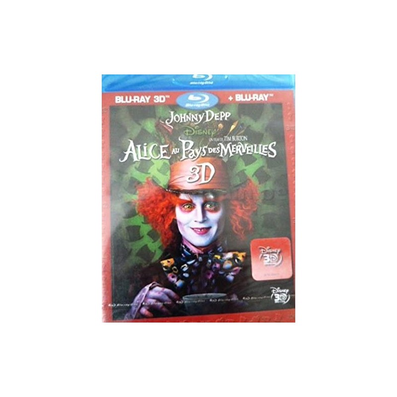 Alice In Wonderland -3D- blu ray