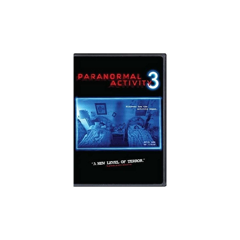 Paranormal Activity 3 dvd