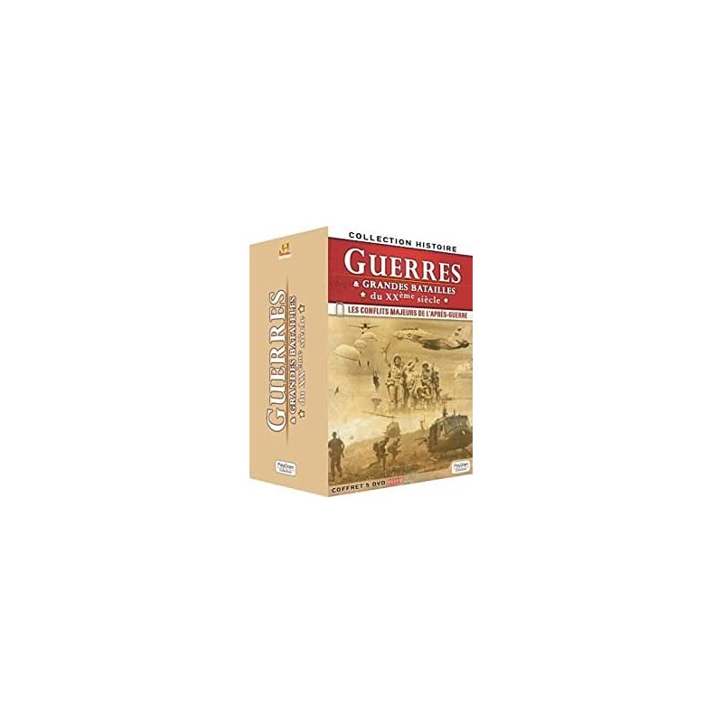 Coffret 5 DVD Grandes Batailles du XXème siècle: Les conflits majeurs de l'après Guerre DVD