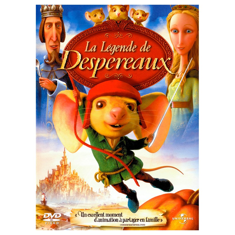 LA LEGENDE DE DESPEREAUX BLU RAY