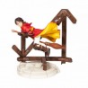 HARRY POTTER - PLAYING QUIDDITCH FIGURINE '19X17X20CM'