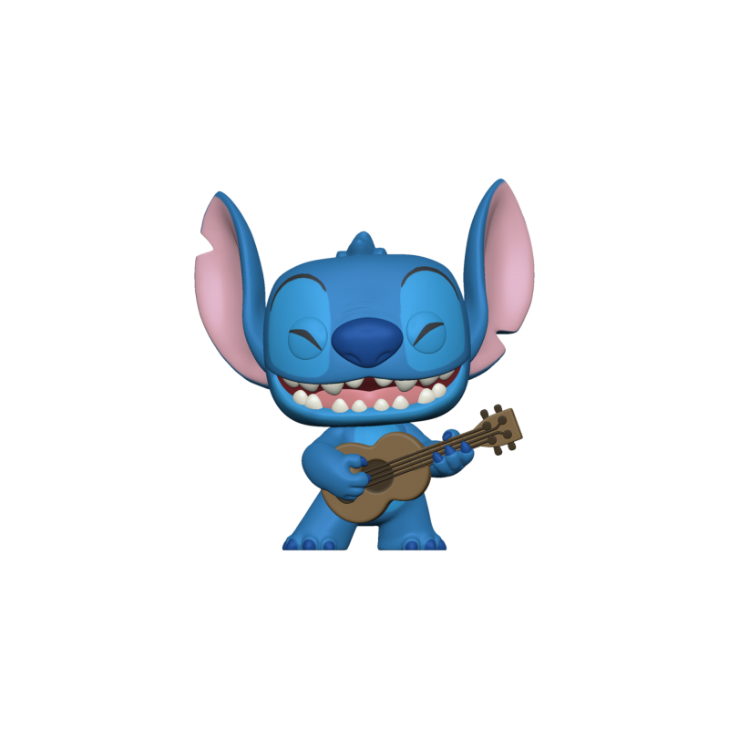 LILO & STITCH - BOBBLE HEAD POP N° 1044 - STITCH W/UKELELE