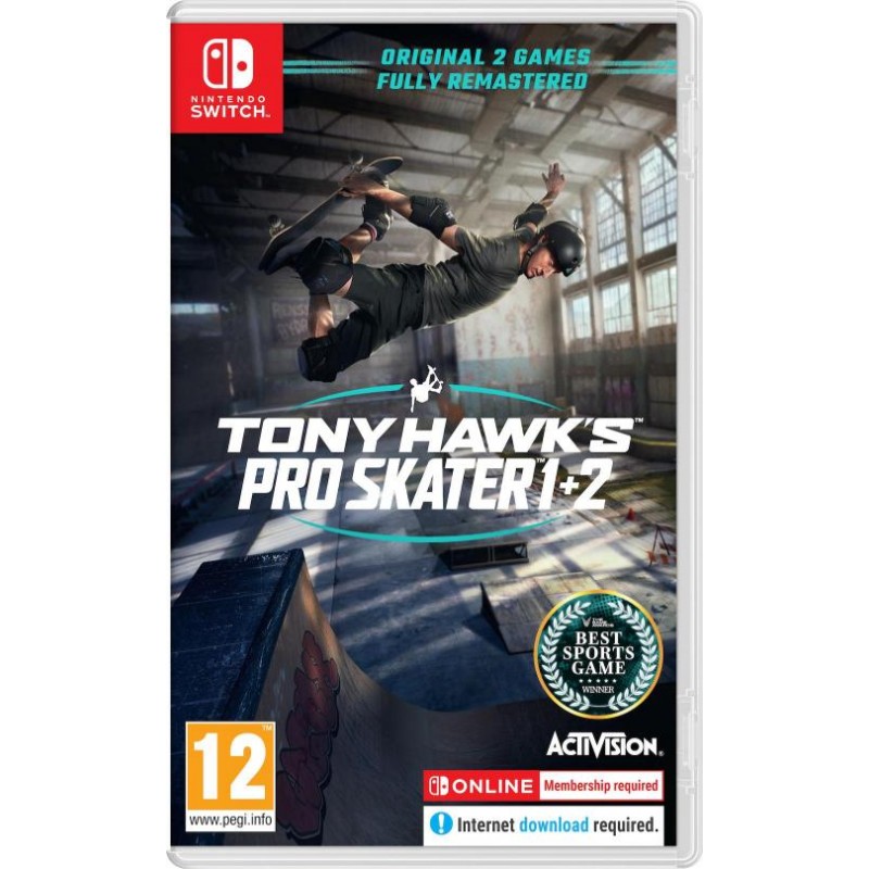 TONY HAWK'S PRO SKATER 1+2