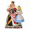 DISNEY TRADITIONS - ALICE AND THE QUEEN OF HEARTS '21X14X14.5CM'