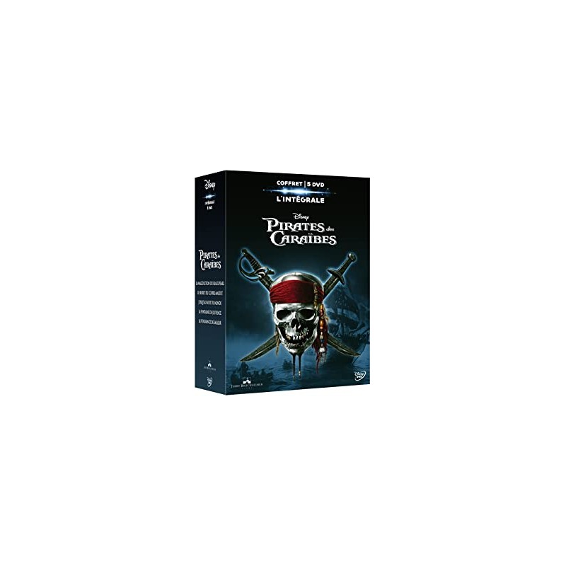 Pirates des Caraïbes-Intégrale-5 Films   DVD