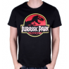 Jurassic Park - Classic Logo Black T-Shirt - L