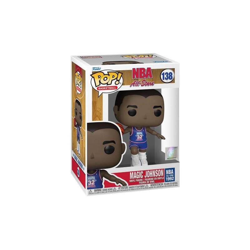 NBA LEGENDS - POP N° 138 - MAGIC JOHNSON (BLUE ALL STAR UNI 1991)