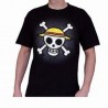 ONE PIECE - T-SHIRT BASIC HOMME SKULL WITH MAP (M)